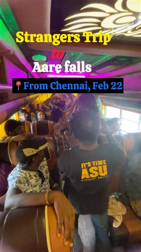 Meet Mingle Play on Instagram: "DM “TRIP” to get the details and to book your slot. Enjoy chasing waterfalls with strangers, trek, dance, laugh your hearts out and make a day of memories with new faces✨ Limited slots only‼️ (Strangers trip, trips, tours, group trips, nagalapuram falls, trip with strangers, trek with strangers, social activities, chennai group trip, aare falls, 1 day trip, trips in chennai, ) #strangerstrip #meetmingleplay #trip #grouptrip #tadafalls #thingstodoinchennai #chennai