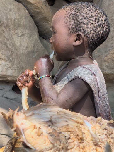 new day ,,new beginning #food #hadzabetribe #cooking #fypviralシ #viralvideo