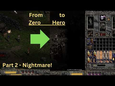 Project Diablo 2 - Assassin Full Walkthrough Part 2 (Nightmare) Zero 2 Hero!!