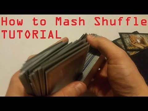 PERFECT Shuffling Every Time! Mash Shuffling Tutorial for All Card Games! Magic the Gathering!