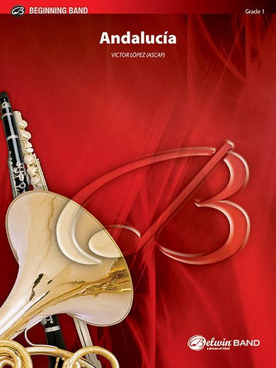 Andalucía: Concert Band Conductor Score & Parts | Victor López | Sheet Music