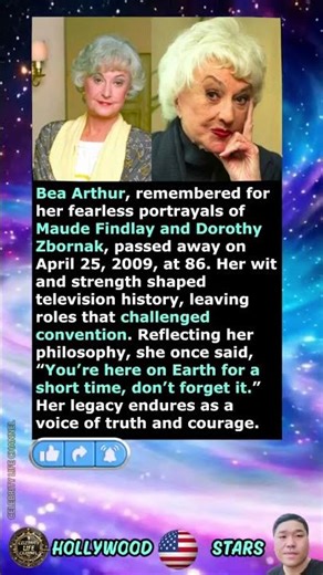Bea Arthur: What Light Did She Leave at 86?