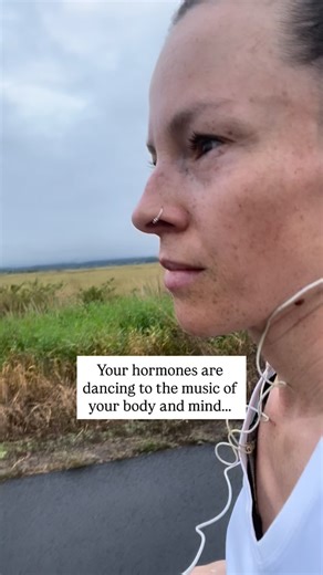 Can you hear what song they’re singing? It’s the subliminal (sometimes not so subliminal) messages our body is trying to tell us and your nervous system is the DJ. Weird analogy aside. Your hormones don’t work in isolation. They listen to your body and nervous system and reflect your stress levels and how frantic and hectic your pace and life is. When your body feels safe and your nervous system is regulated, everything works better. Your mood, energy, digestion, period and PMS, sleep, skin, eve