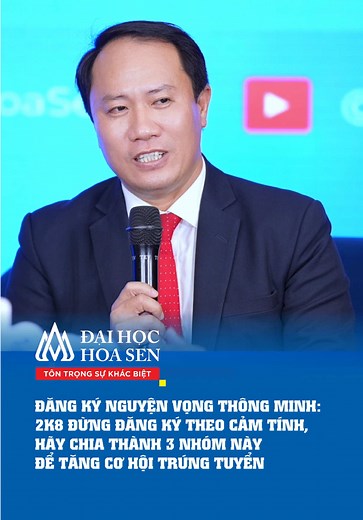 Đăng ký nguyện vọng 2026: Chia 3 nhóm cho thí sinh 2K8