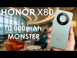 Honor X80 Leak INSANE 10,000mAh Battery Confirmed, Durability king