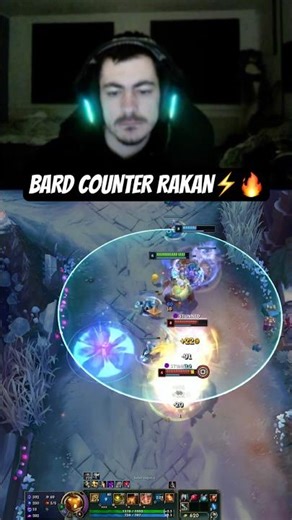 This Is Why Bard Is INSANE vs Rakan 😳🔥 #bard #leagueoflegends #league