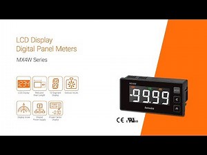 Autonics : LCD Display Multi Panel Meter MX4W Series