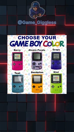Game Boy Color#RetroGaming #GameBoyColor #HandheldHistory #90sNostalgia #NintendoCollector