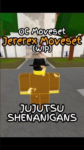 (OC) Jererex Moveset | #skillbuilder #jjs #jujutsushenanigans