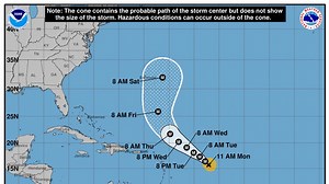 Tropics watch: Hurricane Sam keeps Category 4 strength, 3 more systems brew in Atlantic
