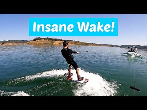 Riding Behind The Best Wakeboard Boat in the World | Wakeboarding with JB O'Neill | Centurion Boats