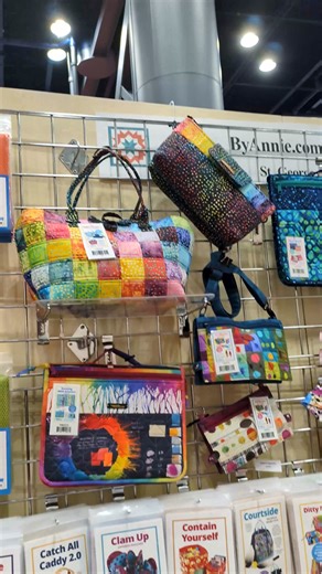 We teamed up with Elissa Ziccardi and had a fantastic time at the 2025 Houston International Quilt Festival! The show is over but here is a preview of the products and patterns we will be releasing VERY SOON! Give Elissa a follow! https://www.facebook.com/elissa.ziccardi | ByAnnie.com and Patterns By Annie