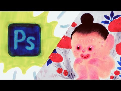 Digitally Paint with Gradient Maps