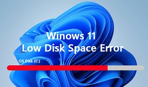 Comment corriger l'erreur d'espace disque faible sous Windows 11