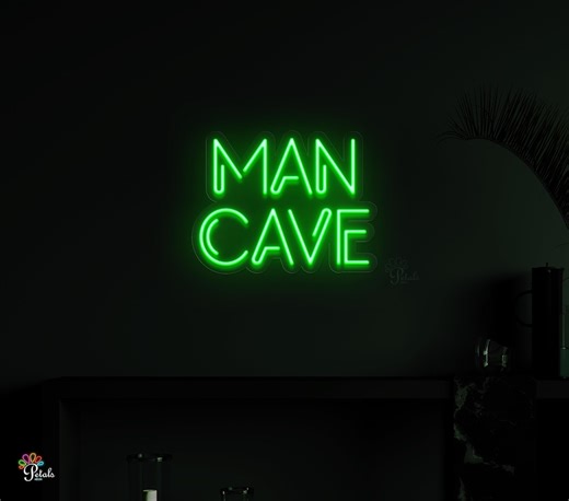 Man Cave Neon Sign, Man Cave LED Light, Garage Wall Art, Game Room Wall Decor, Bar Led Sign, Fathers Day Neon Light, Husband Birthday Gift - Etsy Canada