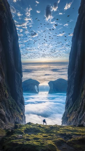 AI Art Creation: Stunning Sunset and Cloud Landscapes