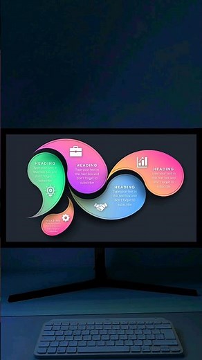 101 How to design infographic slides in PowerPoint Num 19 #powerpoint #tutorial #morph