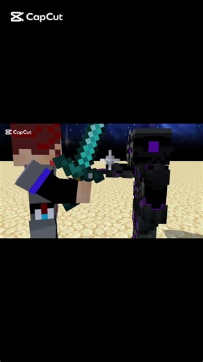 sword duel animation test on mineimator