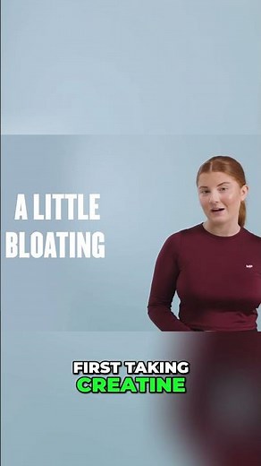 Does creatine cause bloating?