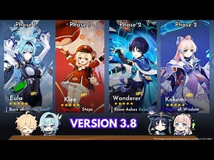 Genshin 3.8 Rerun Banners, 4 Star Characters & Weapons REVEALED