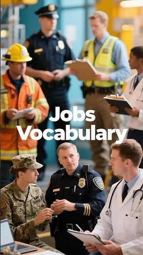 Jobs Vocabulary 01 | Picture Dictionary