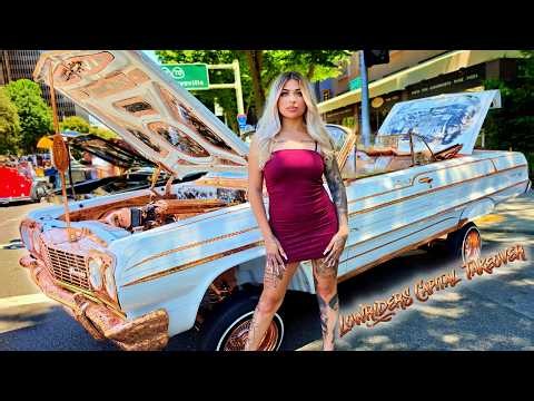 California Lowrider Holiday: Lowriders Takeover Sacramento Capitol Mall