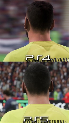 FIFA 23 PS4 vs PS5 - PSG Player Faces Comparison