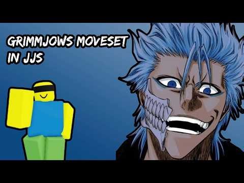 GRIMMJOW'S MOVESET IN JJS | #bleach #jjs #roblox