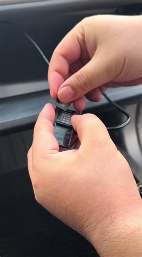 Youducar SIM card install and tucked away in glove compartment