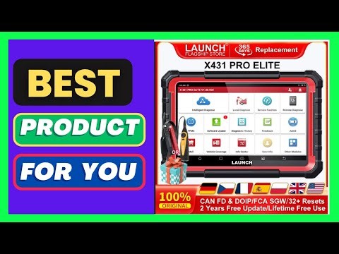 LAUNCH X431 PRO ELITE OBD2 Scanner Full Systems Car Diagnostic