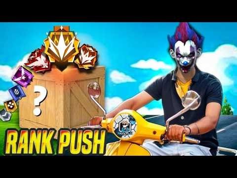 "SUNNY IS LIVE! Insane Rank Push 🔥 Full Rush Gameplay | Free Fire"