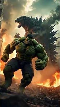 "HULK vs GODZILLA EPIC Monster Battle Showdown"