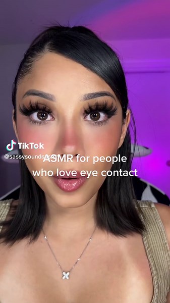 Soothing ASMR Eye Contact Sounds