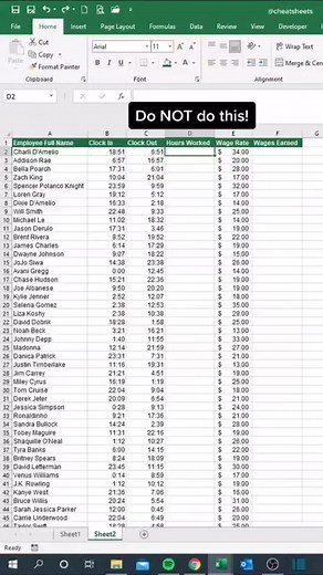 2.1K views · 19 reactions | 24 hours payroll #Excel #exceltraining #exceltutorial #exceltricks #exceltips #exceltemplate #GoogleSheets LEARN MORE | LEARN MORE | Facebook