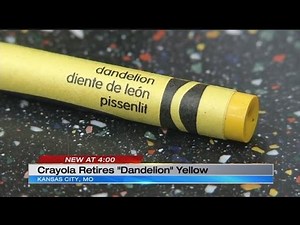 Crayola boots dandelion for bluish crayon yet to be named