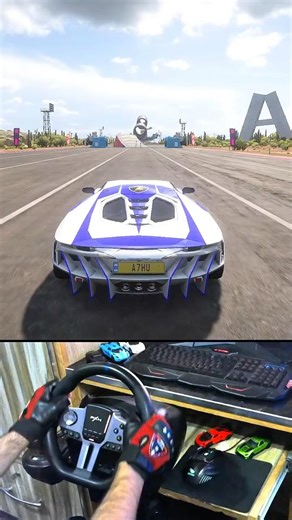 Lamborghini Centenario 2025 INSANE Barrel Rolls & Park! 🤯 | Forza Horizon 5 #shorts