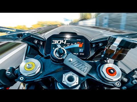BMW M1000RR | ACCELERATION 🔥 0-300 KM/H - PURE SOUND