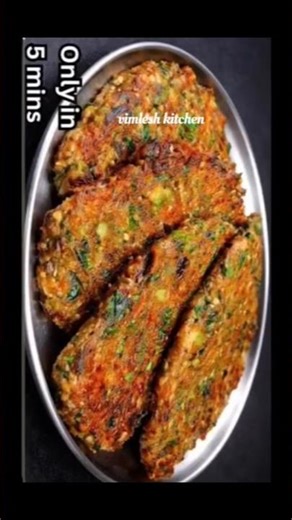 Make spicy and tasty breakfast with 1 cup wheat flour #shortvideos #cooking #recipe #shortsfeed #...