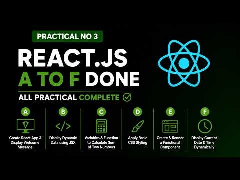 Practical No. 3 (A to F) Advanced JavaScript in Node.js Complete Practical Functions Arrays, Objects