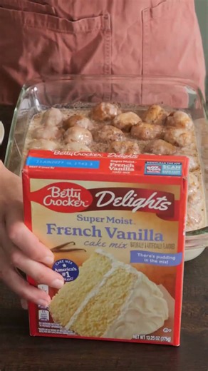 This is what happens when donut holes meet bread pudding