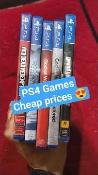 PS4 Games disc cheap prices 😍 #ps4 #games #cds