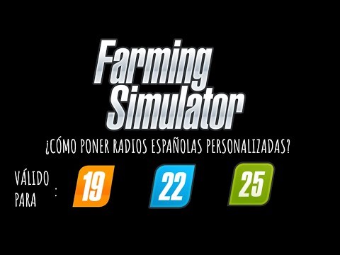 🚛Cómo Poner Radios Españolas en Cualquier Farming Simulator🚛Tutoriales Ivan🚛