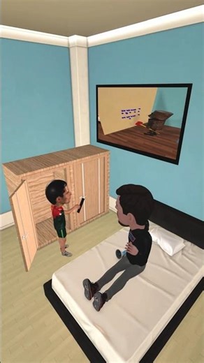 Tung Sahur vs Mr Beast & Ronaldo disturb each other's slee#funny #ronaldo #animation #mrbeast