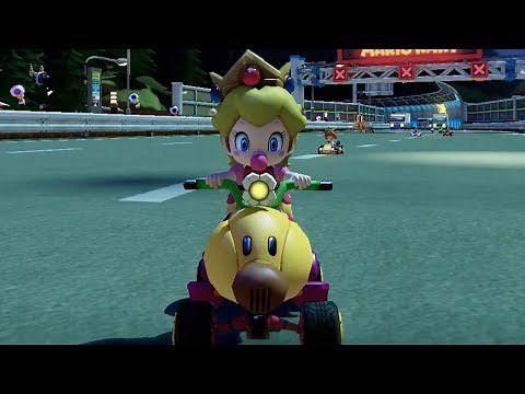 Mario Kart 8 Deluxe - Shell Cup 100cc (Baby Peach Gameplay)