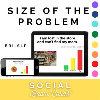 Size of the Problem BOOM CARDS™