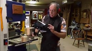 Let the grain and the color dictate the form! Some great tips on how to find the best flame figure in box elder, and some safety tips, including comparing two great face shields. Check out episode 2601 to see the project come together! | The American Woodshop