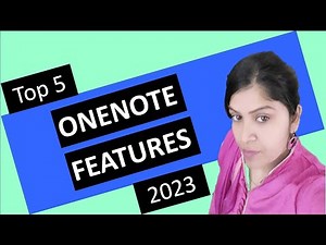 Top 5 OneNote Features 2023 | Best Features of OneNote | OneNote Tutorial