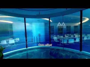 Learn to install and make your glass more advanced#ledscreen #leddisplay #transparentscreen