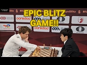 An Epic Blitz Battle! Magnus Carlsen vs Javokhir Sindarov | World Blitz 2025
