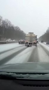 Icy Roads Send Fuel Tanker Sliding Into Median 🛢️ Kearney, Nebraska — Thursday, Winter 2025 Raw dashcam footage captures a fuel tanker losing traction on a snowy highway and sliding sideways across traffic. The trailer separates from the cab and rolls over into the median without igniting. Officials later confirmed only minor injuries were reported, and no fire occurred. Investigators cited winter road conditions as the primary factor. How would you react if you witnessed this live? This story 